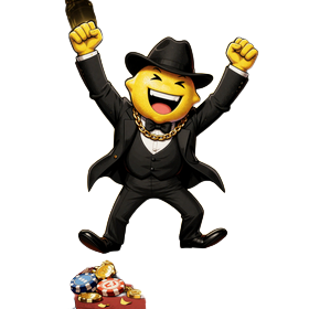 Lemon Casino Maskottchen l&auml;dt zum Spielen ein